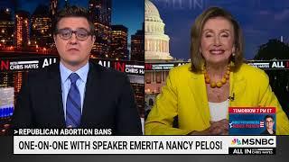 Speaker Emerita Pelosi on MSNBCs All In with Chris Hayes