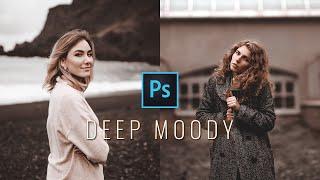 Deep Moody Color Grading Effect in Photoshop