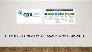 How to become a CPA in Canada Simply Explained with Tips