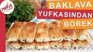 Baklavalık Yufkadan Peynirli Börek Tarifi - Çıtır Çıtır Bir Börek