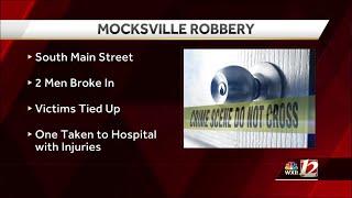 Mocksville couple tied up hit in face and head during home invasion