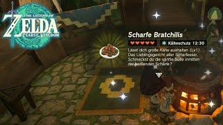 Scharfe Bratchilis Für Kälteschutz Kochen in Zelda Tears of the Kingdom