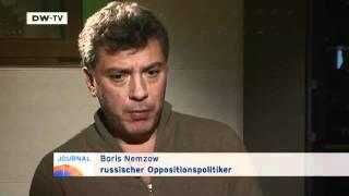 Der russische Oppositionspolitiker Boris Nemzow im Interview Journal Interview