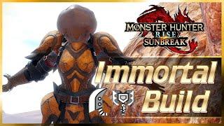 MHRise Sunbreak - THE TRUE IMMORTAL BUILD Makes Monster Hunter TOO EASY モンハンライズ