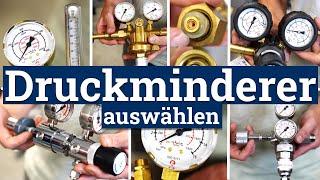 Druckminderer Druckregler Manometer? 270 Varianten Zweistufig 300 bar Reinstgas Flowmeter...