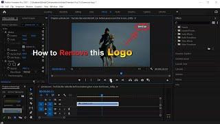 How to remove or blur logo from a video in 1 minute with adobe premiere pro