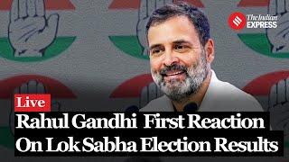 Rahul Gandhi and Mallikarjun Kharge Press Conference  Election Results 2024