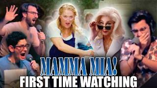 we watched the Mamma Mia movies WITH A LIVE AUDIENCE w Matt Bennett