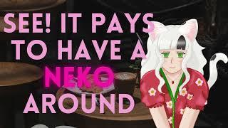 Your Neko Saves Your Job F4A ASMR RP Part 2 Final Purring ASMR Tingles