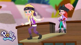Polly Pocket Full Episodes Polly Has To Walk The Plank? ‍️  1 Hour  Kids Movies