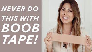 How Do You Use Boob Tape Effectively  Style Tips Do’s & Don’ts  Safe Removal