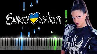 Noa Kirel - Unicorn  Israel   Grand Final  Eurovision 2023 Piano Tutorial