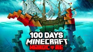 I Survived 100 Days in the BERMUDA TRIANGLE in Minecraft Hardcore