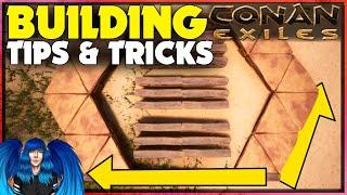 BUILDING TIPS & TRICKS FOR BEGINNERS & INTERMEDIATE  Conan Exiles 