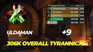 +9  Uldaman assassination rogue after buffs POV 306k overall dragonflight 10.2.7 season 4