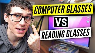 Reading Glasses VS Computer Glasses Types Powers & Prescription Options