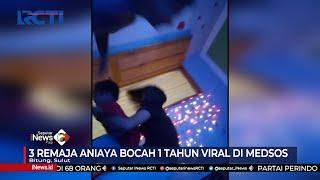 Viral Video 3 Remaja Aniaya Bocah 1 Tahun Bitung #SeputariNewsPagi 3012