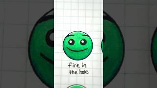 The Types of FIRE IN THE HOLE #geometrydash #art