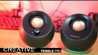 Creative Pebble Pro Review  TechManPat