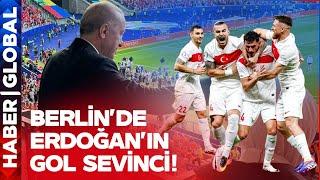 Berlinde Erdoğanın Gol Sevinci Almanyada Büyük Coşku