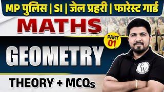 MP VYAPAM 2024 Maths  Geometry Maths Theory + MCQ for MP SI MP Constable Forest Guard  #1