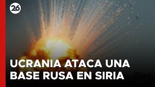 Fuerzas especiales ucranianas atacan una base rusa en Siria