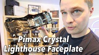 Die Lighthouse Faceplate macht die Pimax Crystal noch besser Setup und Test