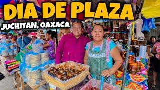 CALDO de PANZA GARNACHAS y el DIA de PLAZA en JUCHITAN de ZARAGOZA OAXACA  Comida Callejera