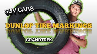 DUNLOP GRANDTREK TIRE MARKINGS 2021 TAGALOG VERSION