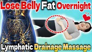 -8 Lbs in 5 Days The Lymph Drainage Massage which Dangerously Reduces Belly while Sleeping