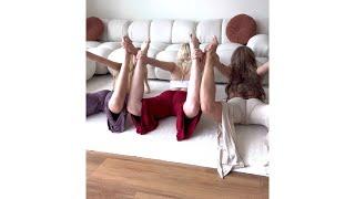 Three Girl Yoga Flow