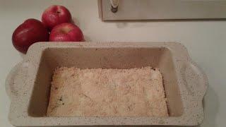 Apple Crumble pie couldnt be simpler. Painted apples. Pie With Apple Crumbs Is A Simple Recipe