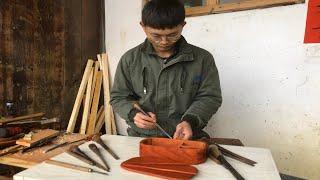 How to make a Wooden Lunch Box without nail in village? So it was possible?