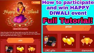 How to win like app capdiamondsbeans  Like app band  How to win happy diwali challenge on like