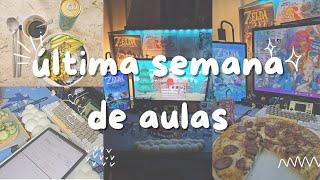 última semana de aulas  cozinhando  jogando Potion Permit  Study vlog  Rotina universitária