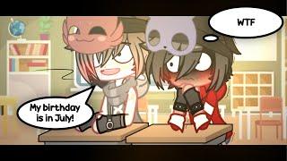 My birthday is in JULY  Past Michael Afton and his friend and teacher