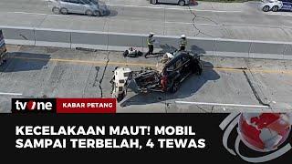 Jenazah 4 Korban Kecelakaan Maut Pajero Vs Truk Tol Semarang Batang Dimakamkan di Blitar  tvOne