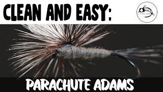 Fly Tying Tutorial Super Clean and Easy Parachute Adams