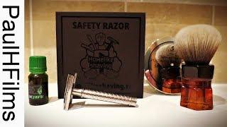 HomeLike Shaving Russian Stainless Steel DE Razor