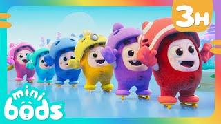 Ice Skating Lessons with Fuse   Minibods   Preschool Learning  Moonbug Tiny TV