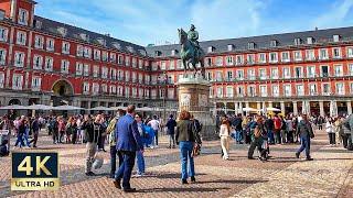 Madrid Spain 4K Spring Walking Tour 2024