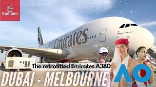 The new Emirates A380 Business Class  Dubai - Melbourne  Emirates Business Class  Trip Report