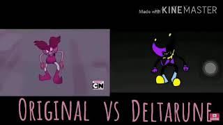 Other friends original vs deltarune part 2