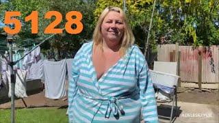 BBW ADELESEXYUK DOING A QUICK ADVERT ABOUT HANGING OUT THE WASHING