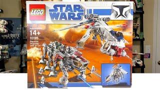 LEGO Star Wars 10195 Republic Dropship with AT-OT Review 2009