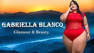 Gabriella Blanco Curvy Model Biography  Brazilian Plus Size Model  Curvy Fashion Model 
