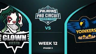 PALADINS Pro Circuit Clownfiesta vs Yoinkers Phase 2 Week 12