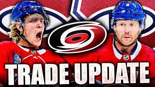 MONTREAL CANADIENS TRADE UPDATE KAIDEN GUHLE  MIKE MATHESON TRADE TO CAROLINA HURRICANES? NECAS