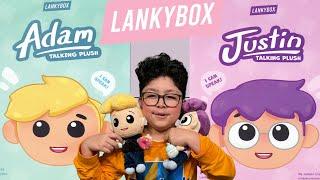 NEW 2024 LANKYBOX PLUSHIES JUSTIN & ADAM TALKING OFFICIAL