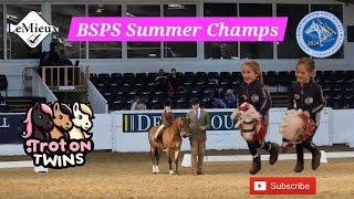 BSPS Summer Champs 2024 #horse #bsps #pony #twins #competition #equestrian #summer Summer